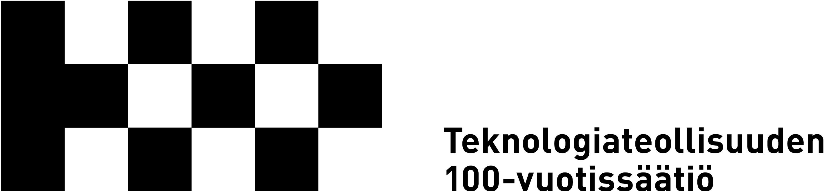 Teknologiateollisuuden 100-vuotissäätiön logo